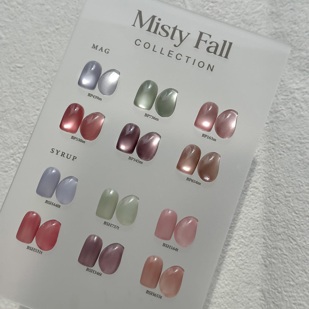 MISTY FALL- Syrup gél lakk kollekció