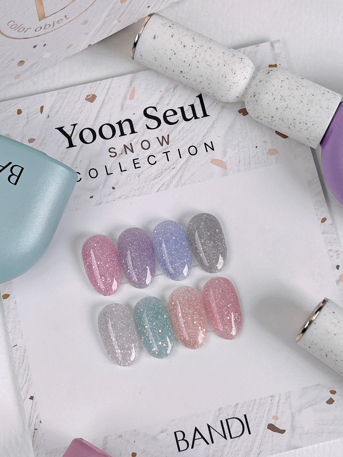 YOON SEUL SNOW gél lakk kollekció