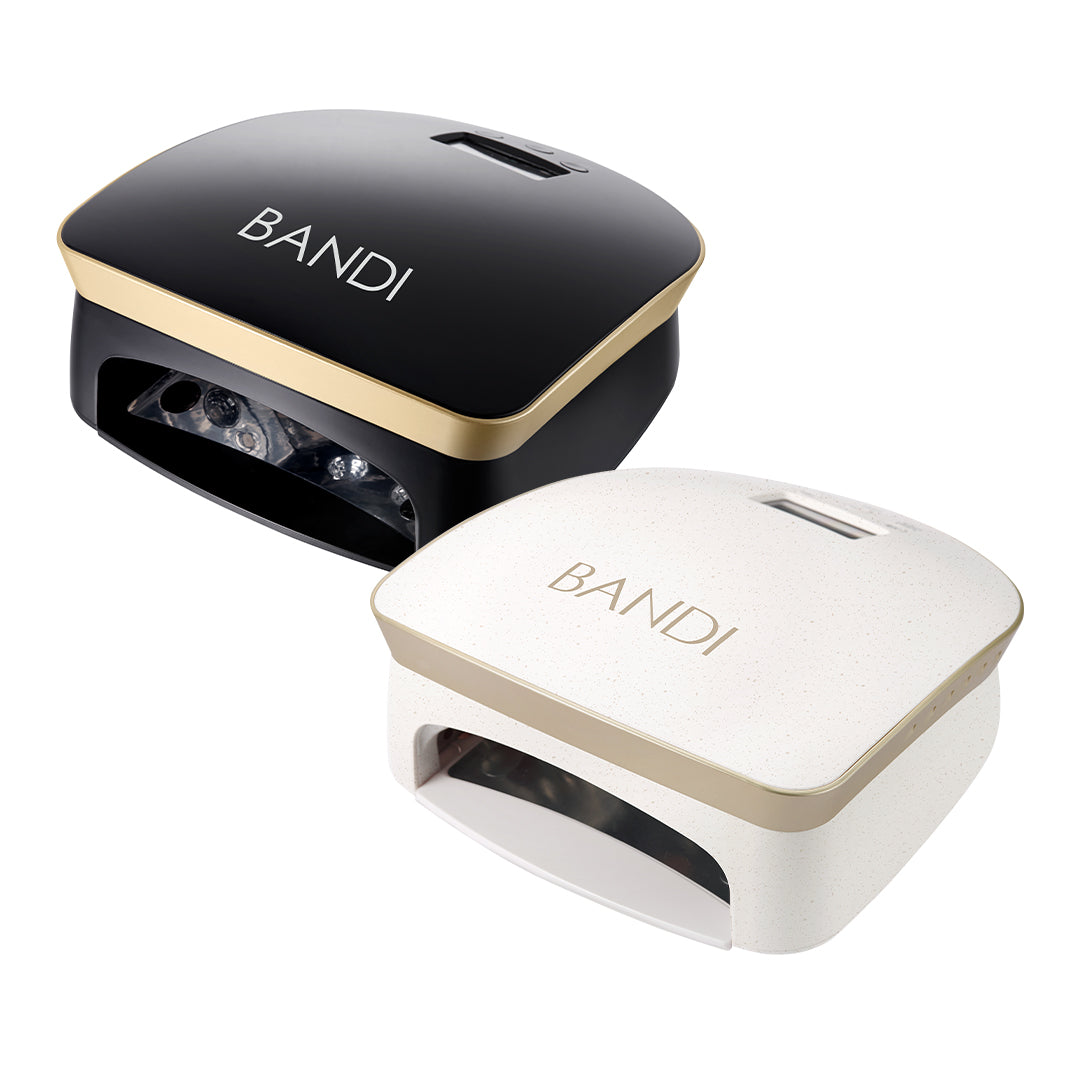 BANDI LED/UV POWER GEL LÁMPA (fehér/arany)