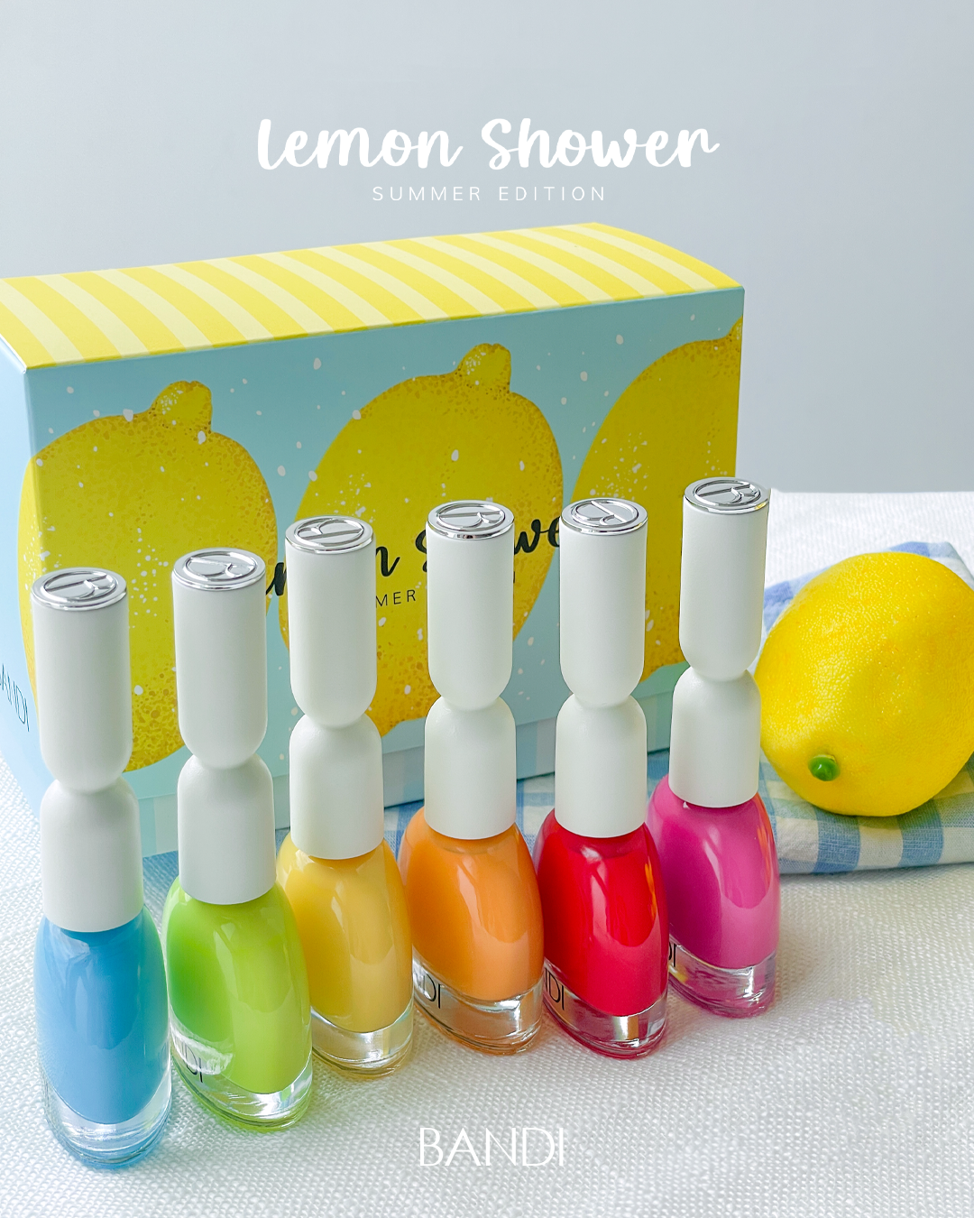 LEMON SHOWER körömlakk kollekció