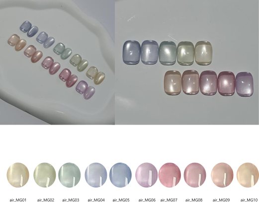 GEL air MG Jelly géllakk kollekció