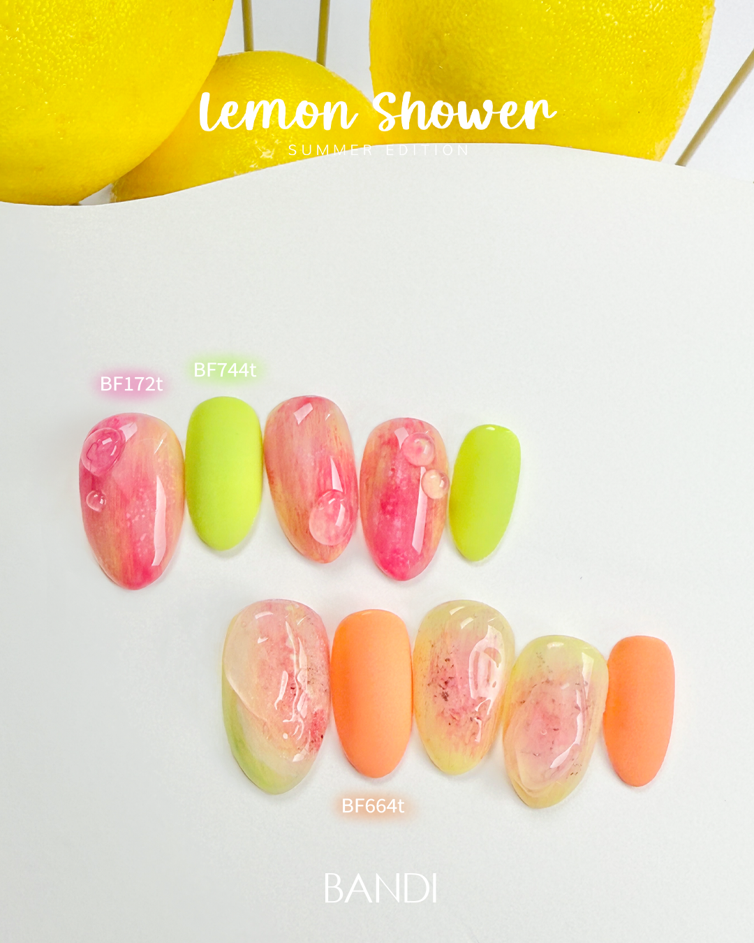 LEMON SHOWER gél lakk kollekció