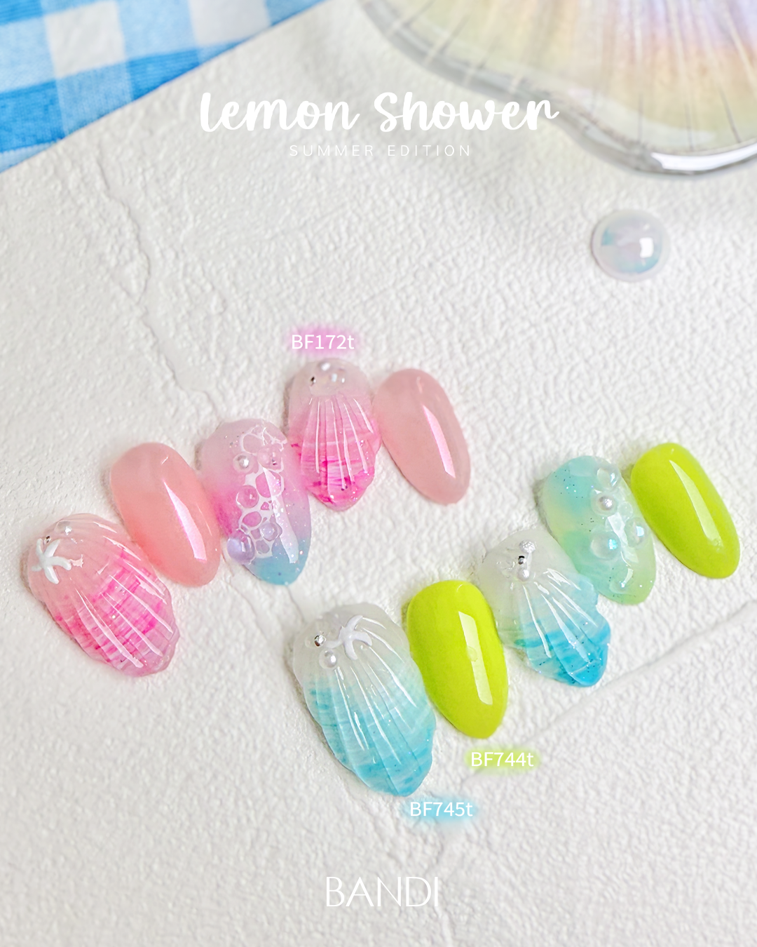 LEMON SHOWER gél lakk kollekció