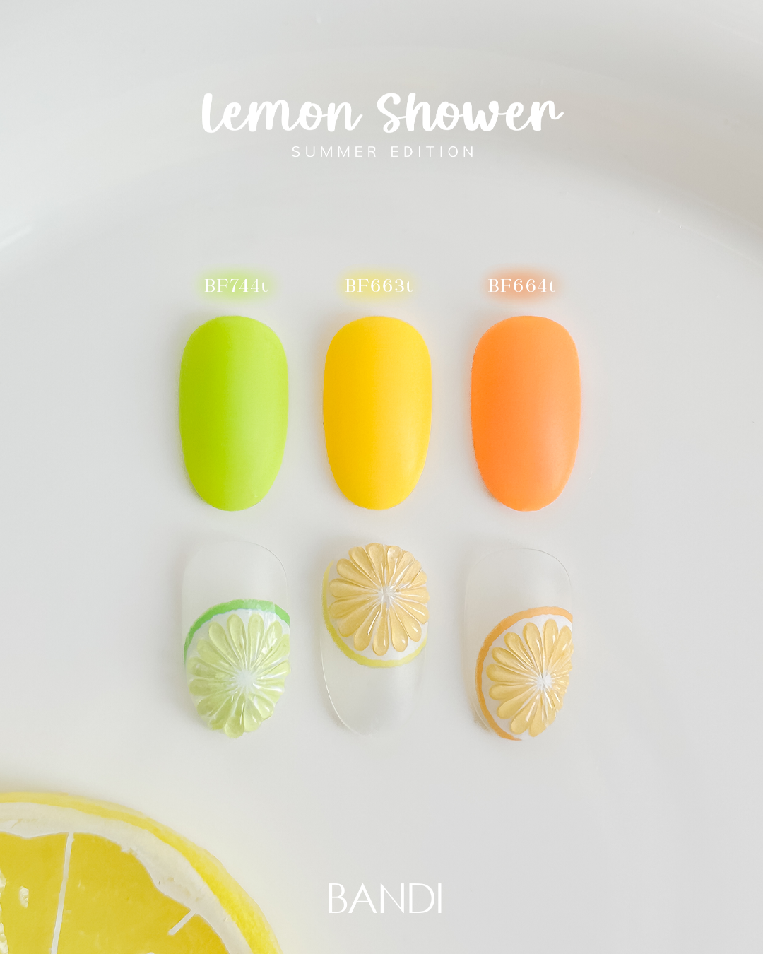 LEMON SHOWER gél lakk kollekció