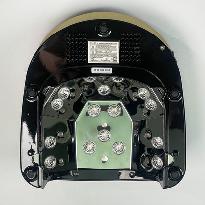 BANDI LED/UV POWER GEL LÁMPA (fekete/arany)