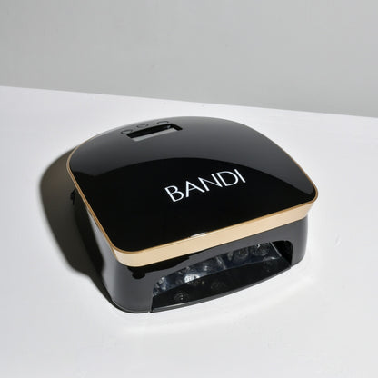 BANDI LED/UV POWER GEL LÁMPA (fekete/arany)