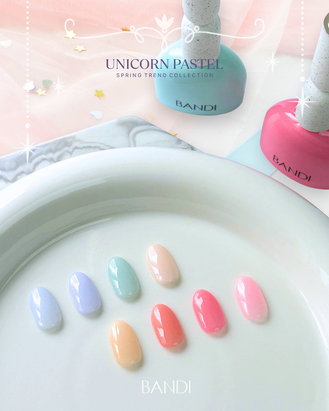 UNICORN PASTEL gél lakk kollekció