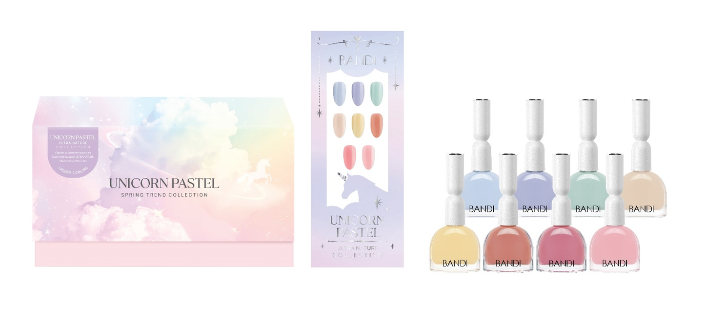 ULTRANATURE UNICORN PASTEL körömlakk kollekció