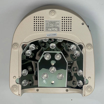 BANDI LED/UV POWER GEL LÁMPA (fehér/arany)