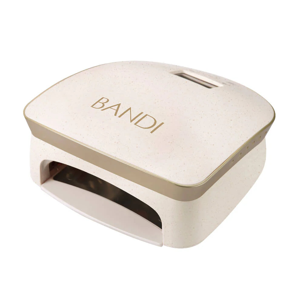 BANDI LED/UV POWER GEL LÁMPA (fehér/arany)